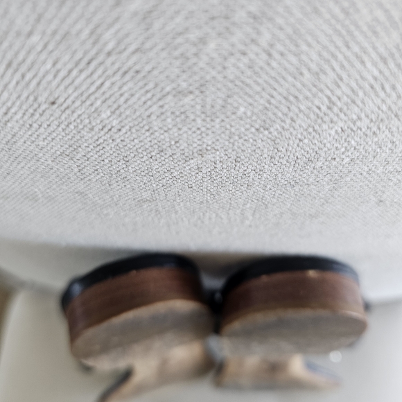 Chanel Black Sandals with Gold Accents - Picture 4 of 6